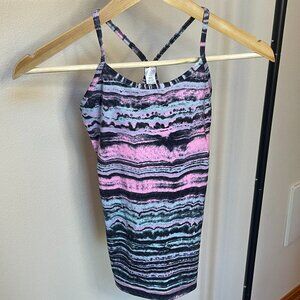 Ivivva Girl's Racerback Tanky w/ Shelf Bra